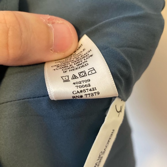 Ann Taylor Blue-Gray Dress - Picture 6 of 8